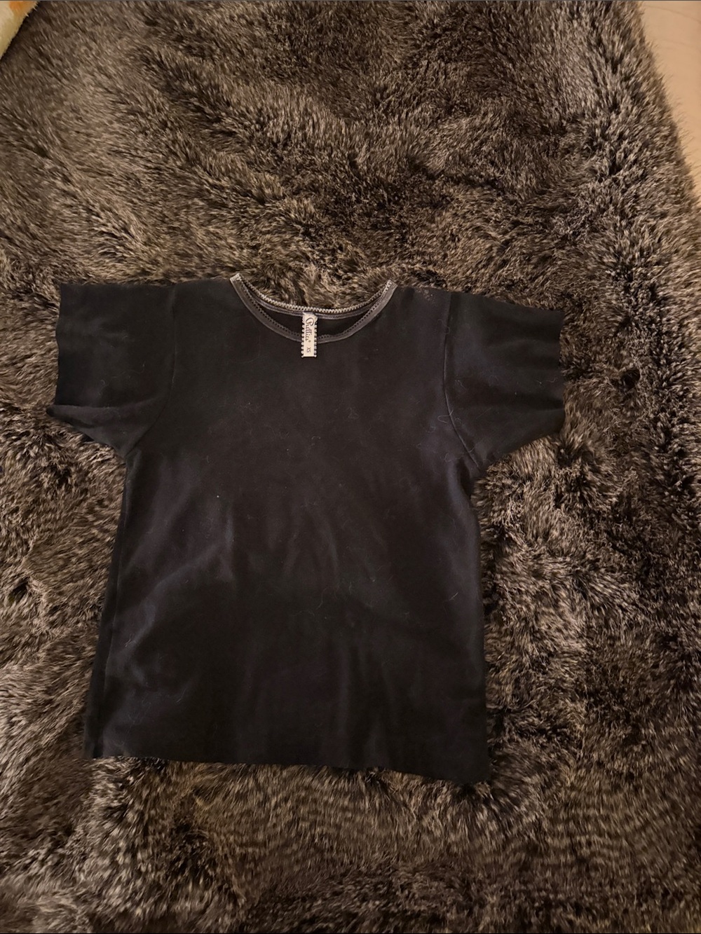 Pretties Venices Black Short-Sleeve OG Baby Tee